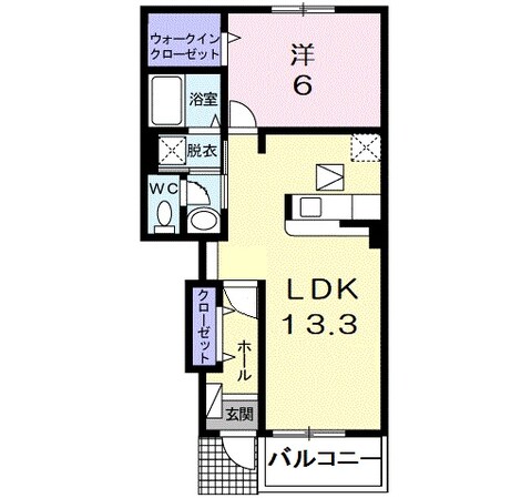 ワイ・シャネルの物件間取画像